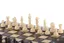 Foldable Wooden Chess and Checkers Set