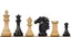 Ebony Wood Chess Pieces