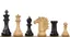 Ebony Wood Chess Pieces