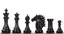 Ebony Wood Chess Pieces