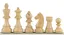 German Staunton Chess Pieces Size 5 in Ebony Wood