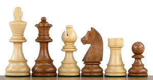 German Chess Pieces Size 6 Double Queens