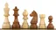 German Chess Pieces Size 6 Double Queens