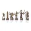 Greek Mythology Chess Pieces Bronze and Gold Size 4