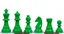 Green Chess Pieces