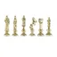 Luxury Bronze and Gold Chess Pieces Size 4