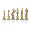 Luxury Gold and Silver Chess Pieces Size 4