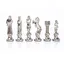 Luxury Gold and Silver Chess Pieces Size 4