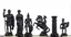 Roman Empire Chess Pieces