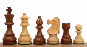 French Staunton Chess Pieces Size 7