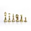 Gold and Silver Staunton Chess Pieces
