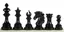 Turned Wooden Chess Pieces