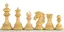 Turned Wooden Chess Pieces