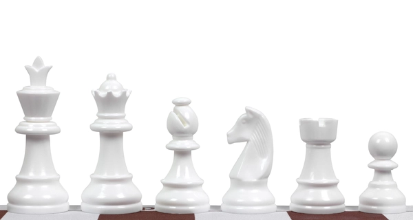 White Chess Pieces