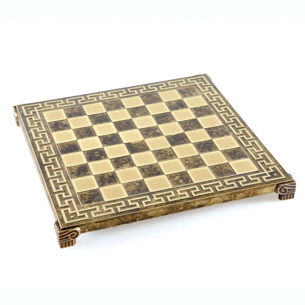 Small Greek Metal Chessboard