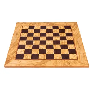 Size 5 Olive Wood Chessboard