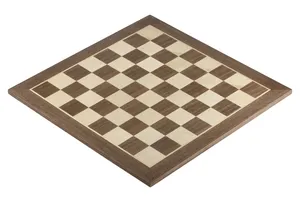 Size 6 Chessboard in Walnut and Maple Wood