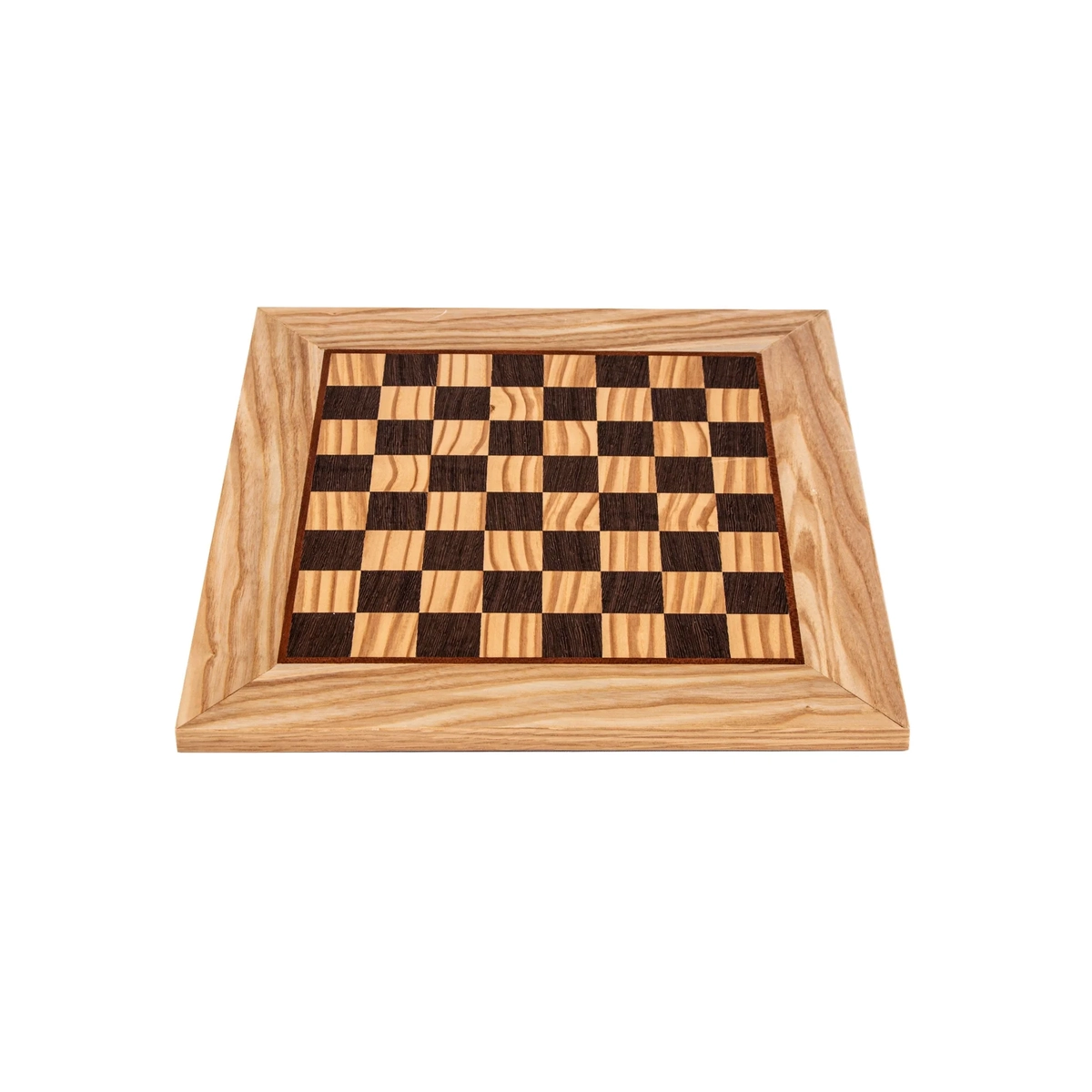 Small Olive Wood Chessboard