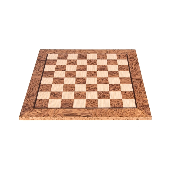 Walnut Burl Chessboard 40 cm