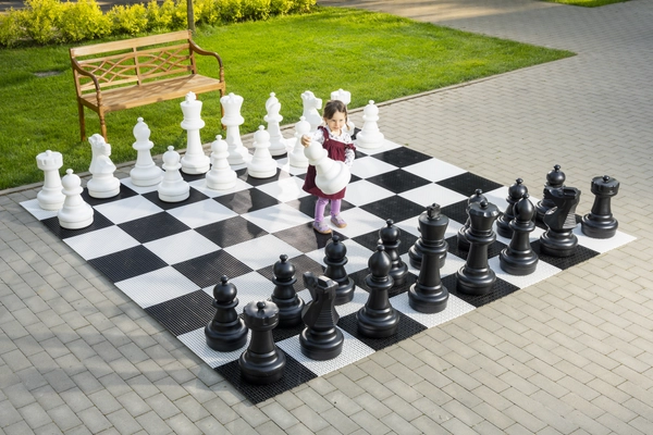 Jeu d'Échecs Jardin Géant