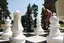 Jeu d'Échecs Jardin Géant