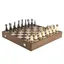 Leather and Ivory Chess Set