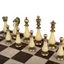 Leather and Ivory Chess Set