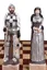Painted Chess Set