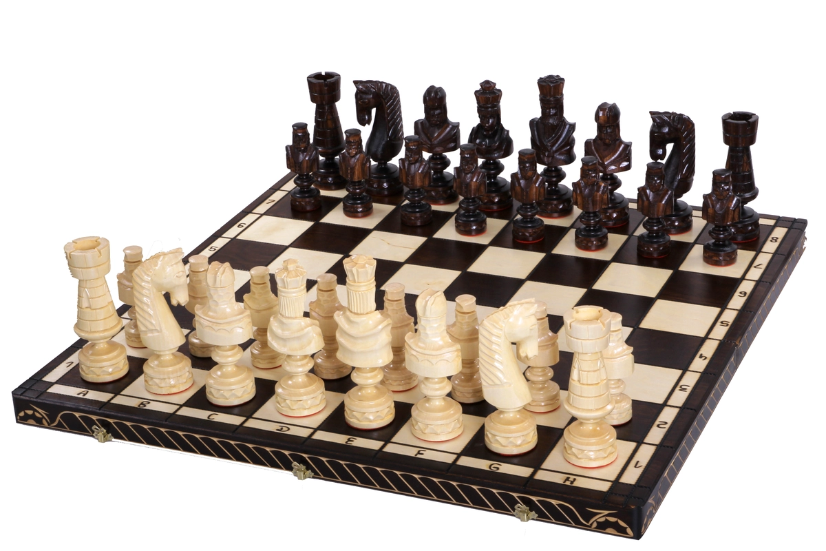 Premium Large Wooden Chess Set
