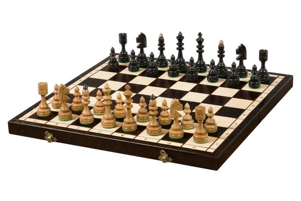 Vintage Wooden Chess Set