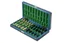 Blue Wooden Chess Set