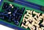 Jeu d'Échecs Blue Prince en Bois