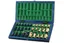 Blue and White Chess Set