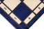 Blue and White Chess Set