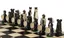 Wooden Character Chess Set