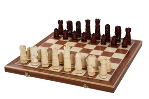 Wooden Figurine Chess Set