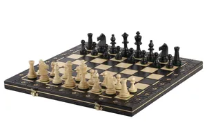 Foldable Wooden Chess Set