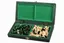Green Wooden Chess Set