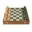 Green and White Chess Set