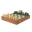 Green and White Chess Set