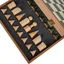Green and White Chess Set
