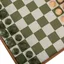 Green and White Chess Set