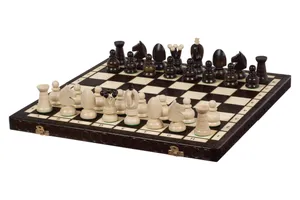 Handcrafted Foldable Wooden Chess Set