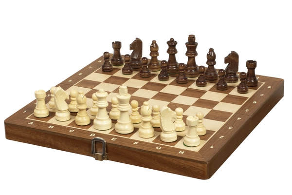 Handmade Foldable Wooden Chess Set