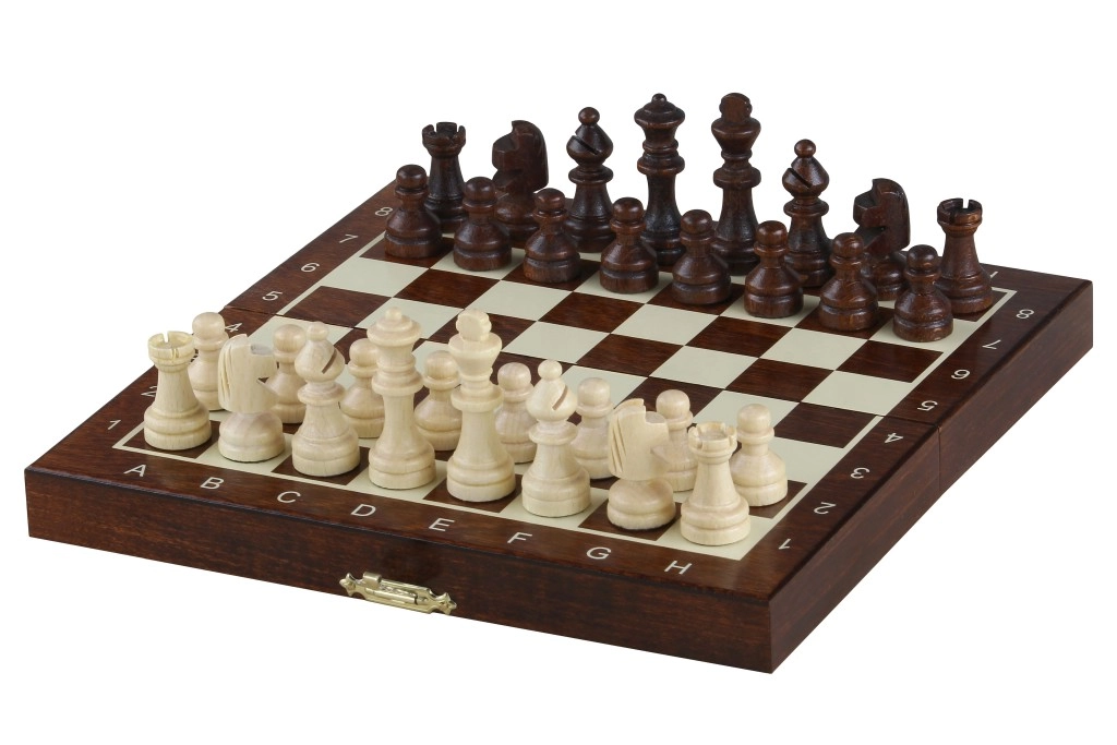 Mini Wooden Chess Set