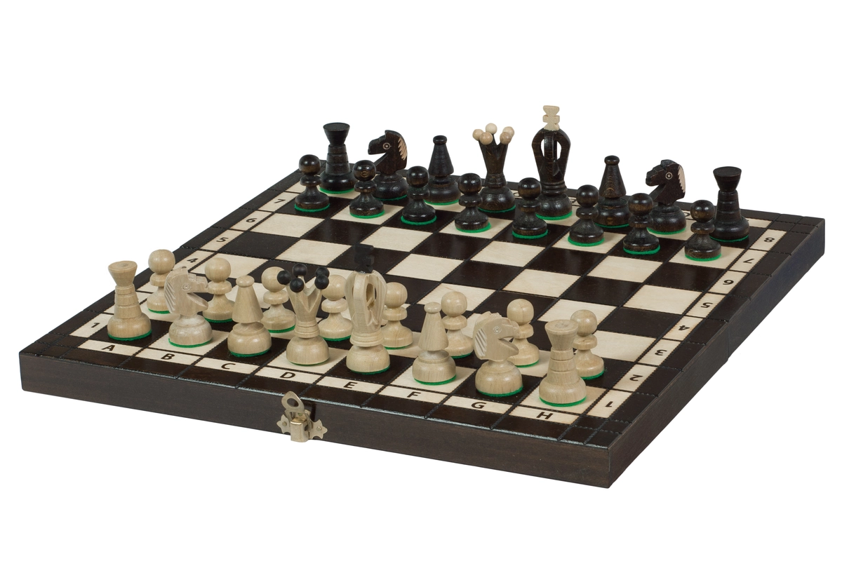 Modern Wooden Chess Set