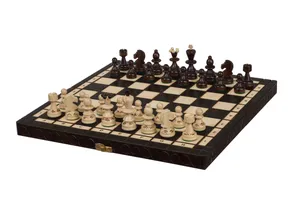 Moroccan Wooden Chess Set