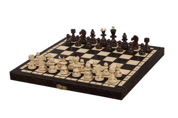 Moroccan Wooden Chess Set