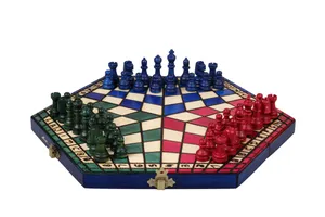 Multicolored Chess Set