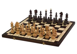 Vintage Wooden Chess Set